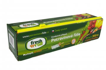 Fólia Fresh'n'Roll - krabička s funkčnou rezačkou - 30 cm/300 m