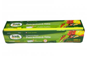 Fólia Fresh'n'Roll - krabička s funkčnou rezačkou - 30 cm/100 m